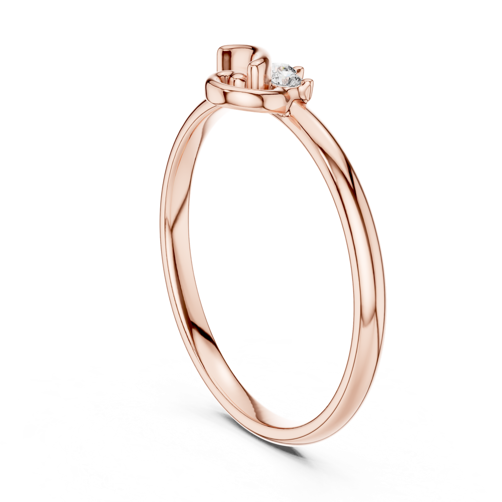 Gold Ring 1 (361), Rose Gold