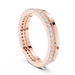 Gold Ring R26, Rose Gold, view 1