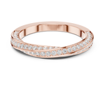 Gold Ring DDLR-377, Rose Gold, view 4