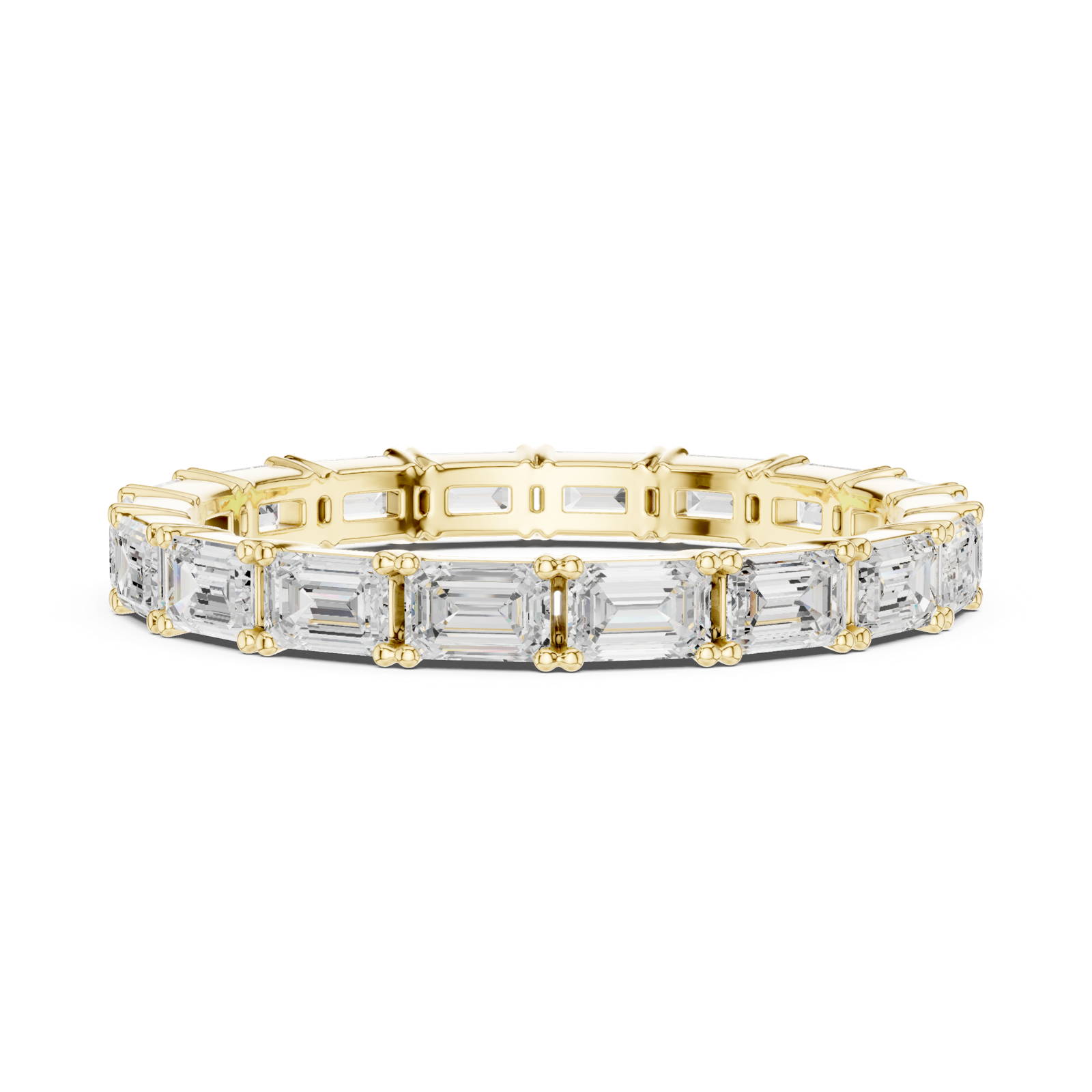 Gold Ring DDLR-625, Yellow Gold, view 3