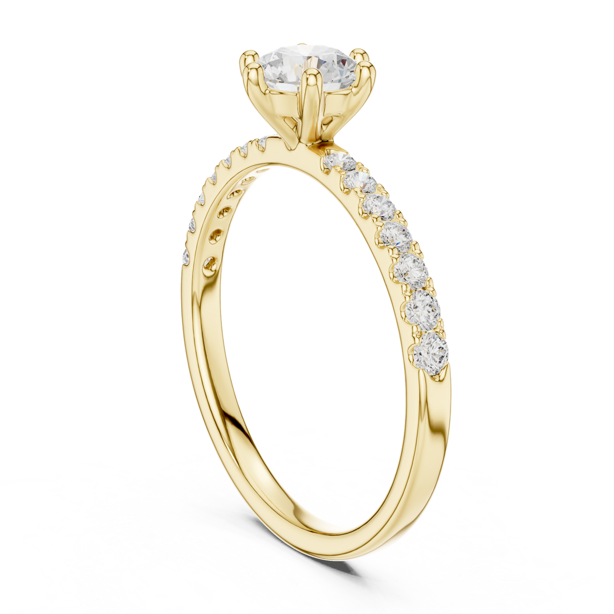 Gold Ring SBWR(36), Yellow Gold, view 1