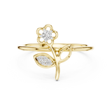 Gold Ring 12-10033@L, Yellow Gold