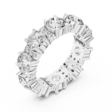 Gold Ring DDLR-232, White Gold, view 2