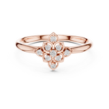 Gold Ring 1 (434), Rose Gold, view 4