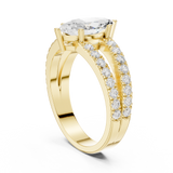 Gold Ring DDLR-1102, Yellow Gold, view 1