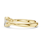 Gold Ring DDLR-579, Yellow Gold, view 3