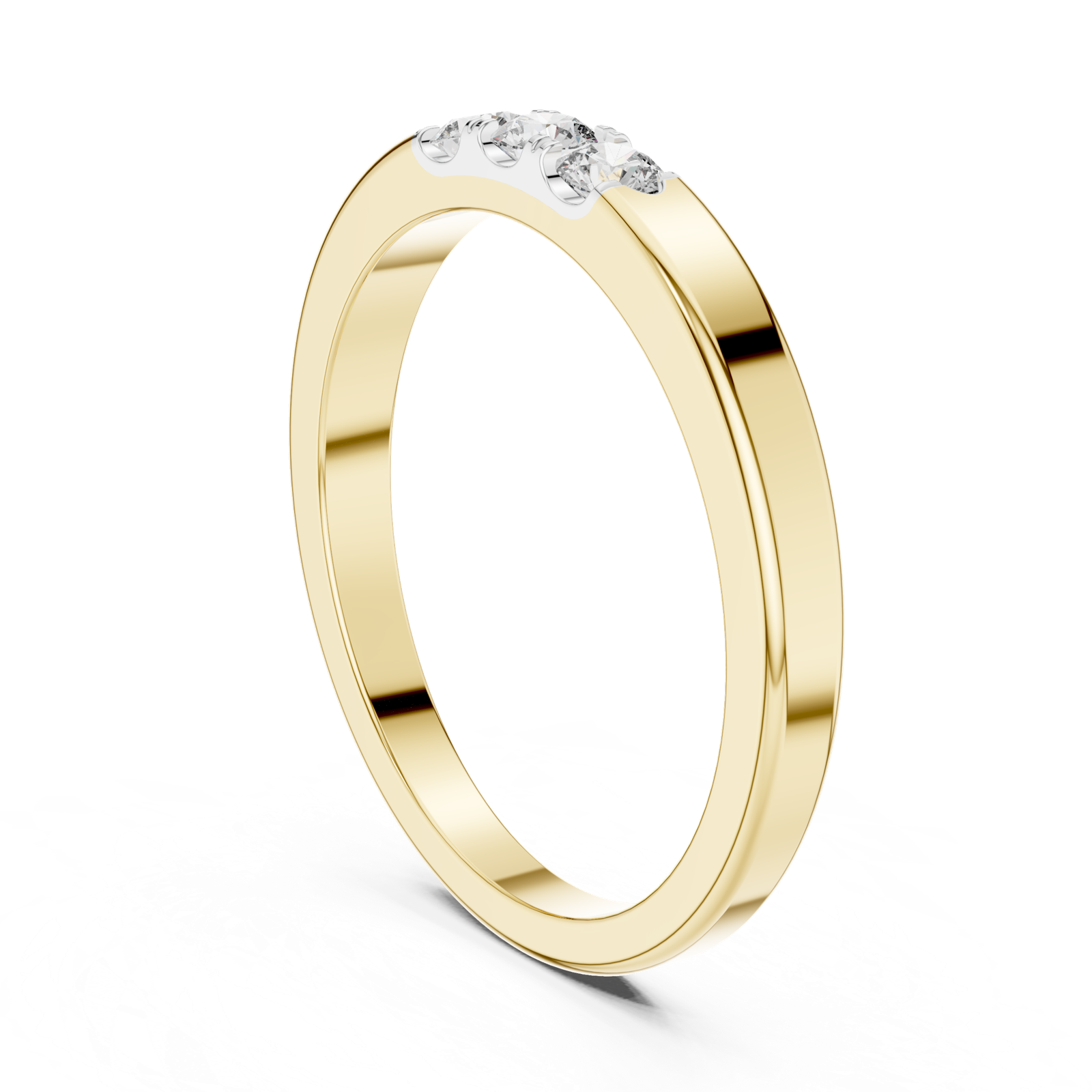 Gold Ring 12-10013@L, Yellow Gold, view 1