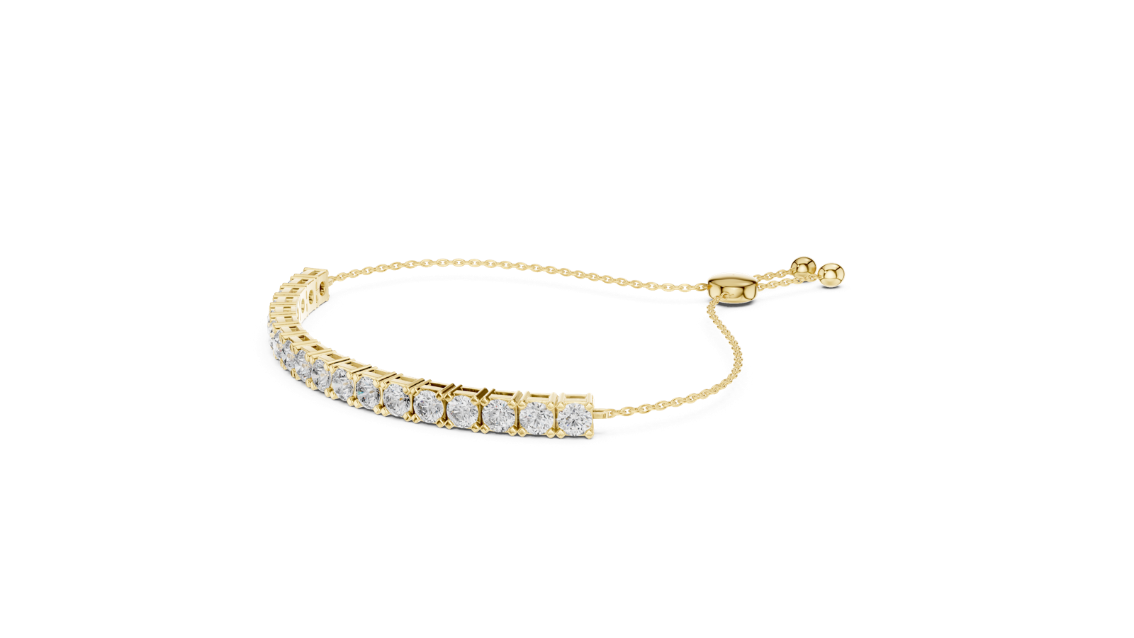Gold Bracelet GLBR-0068, Yellow Gold, view 1