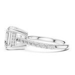 Gold Ring DDLR-1031, White Gold, view 3