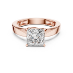 Gold Ring DDLR-052, Rose Gold, view 4
