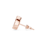 Gold Jewelry DDER-001, Marquise center stone, Rose Gold, view 3