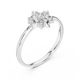 Gold Ring 1 (417), White Gold, view 2