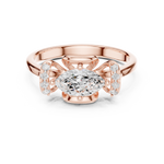 Gold Ring DDLR-509, Rose Gold, view 4