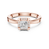 Gold Ring DDLR-492, Rose Gold, view 4