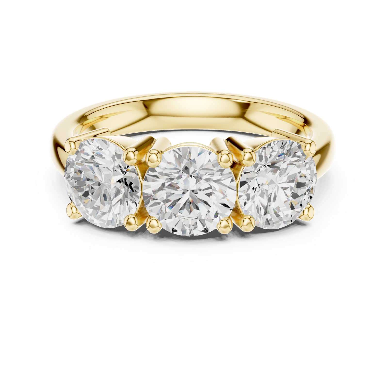 Gold Ring DDLR-613, Yellow Gold