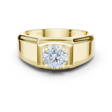 Gold Men's Ring GGR-0021, Yellow Gold