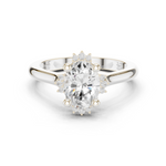 Gold Ring DDLR-336, White Gold