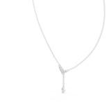 Gold Pendant GPD-0032, White Gold, view 2