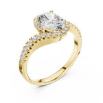 Gold Ring 00001L (48), Yellow Gold, view 2