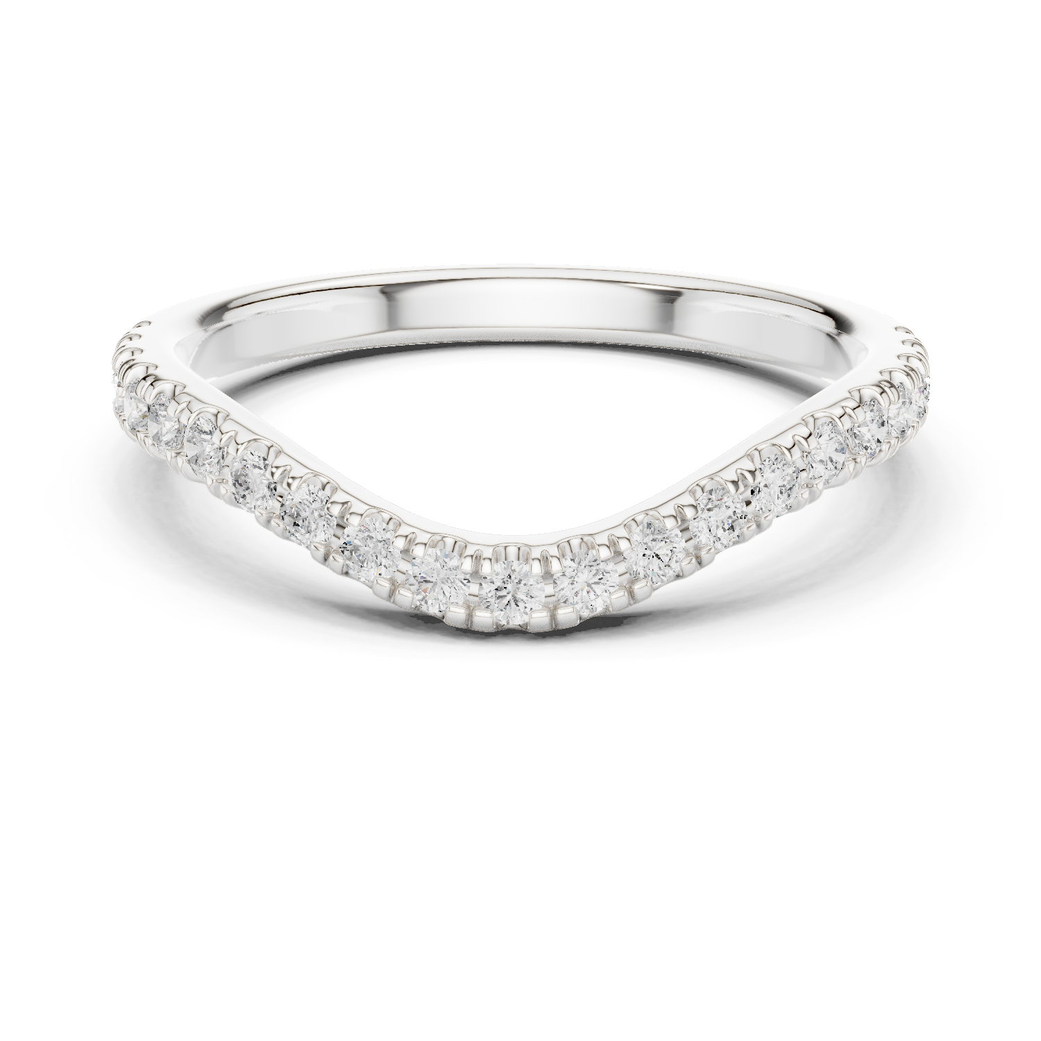 Gold Ring DDLR-791, White Gold