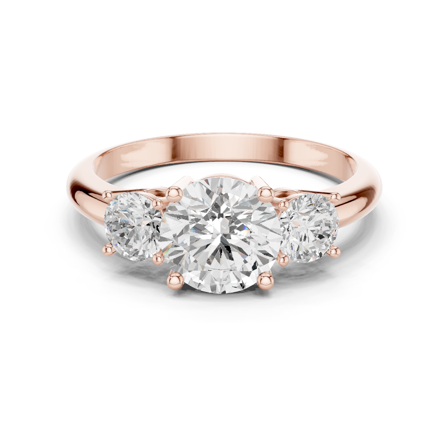 Gold Ring DDLR-1099, Rose Gold