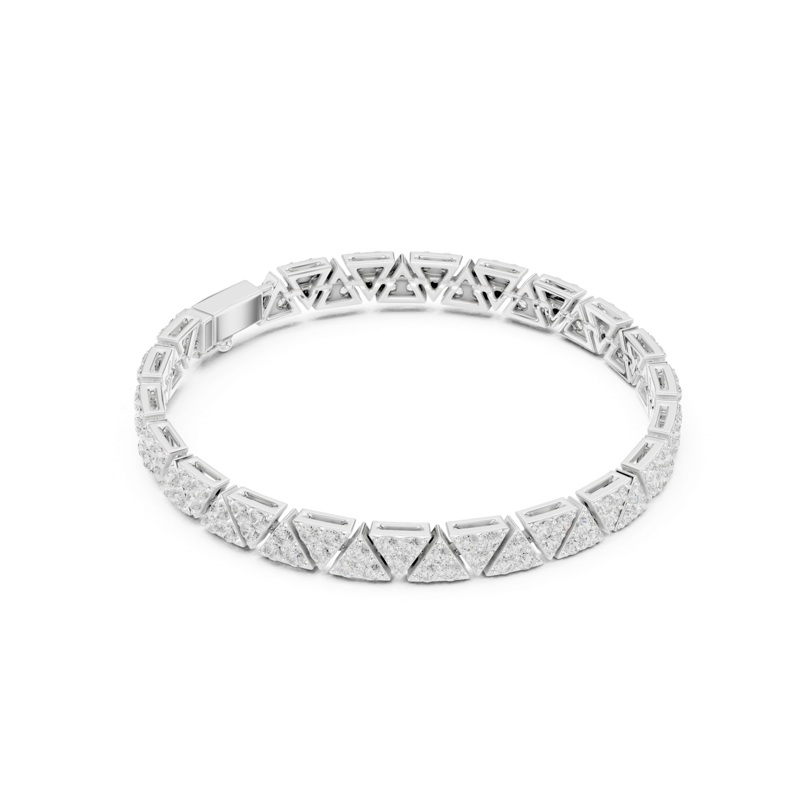Gold Bracelet SBMB (7), White Gold, view 1