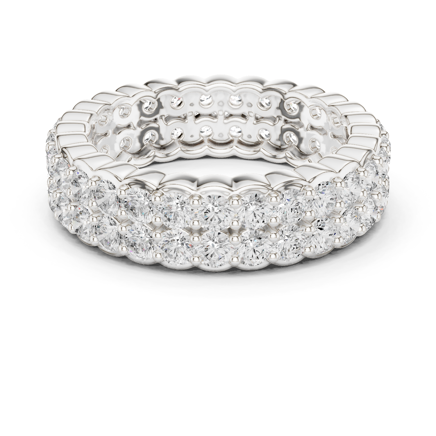 Gold Ring DDLR-714, White Gold