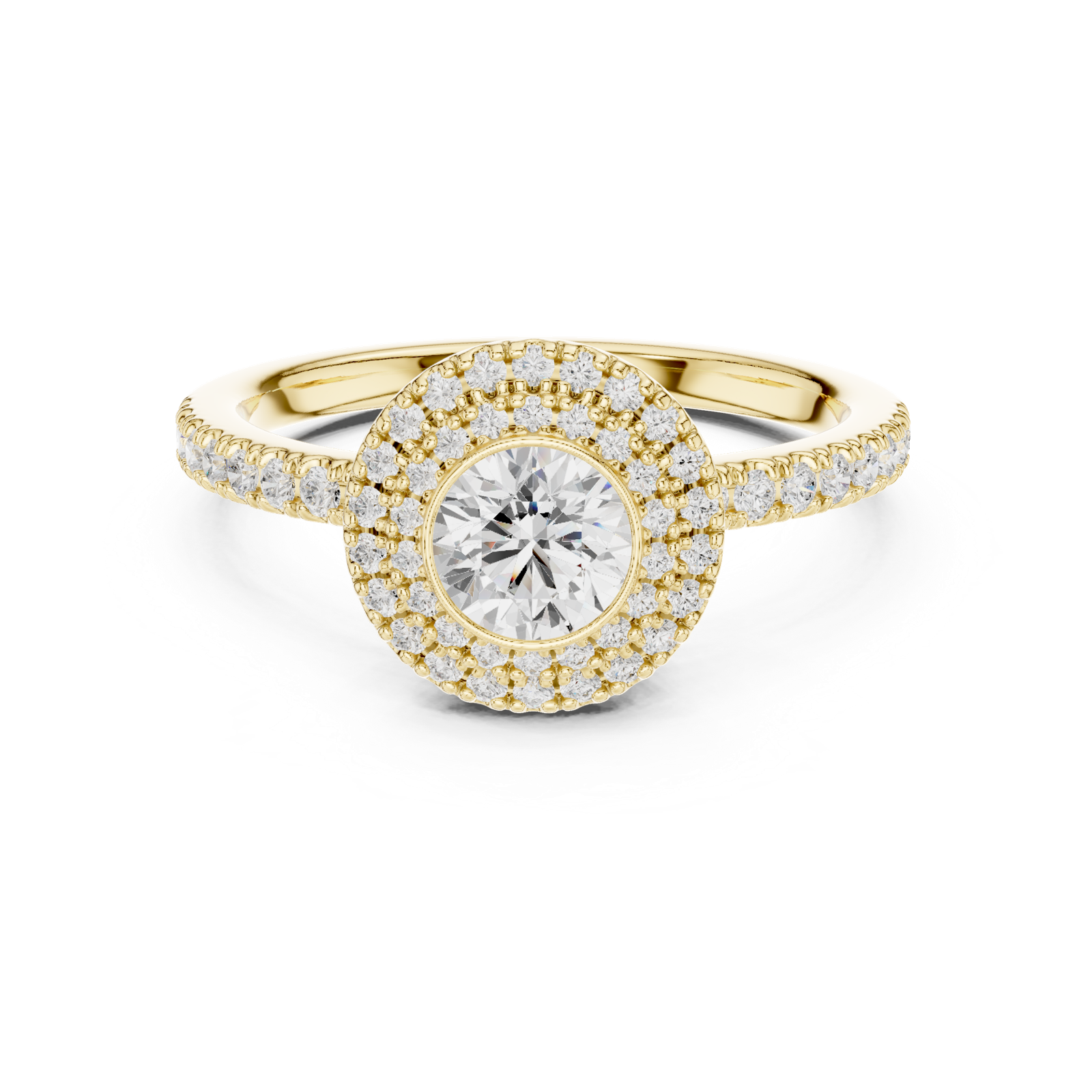Gold Ring LR-0246, Yellow Gold