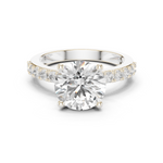 Gold Ring DDLR-750, White Gold