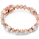 Gold Bracelet GLBR-0030, Rose Gold, view 2