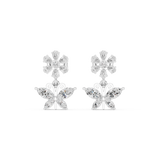 Gold Earrings AOMER, White Gold