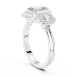 Gold Ring DDLR-1067, White Gold, view 1