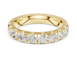 Gold Ring DDLR-600, Yellow Gold, view 4