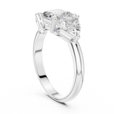 Gold Ring DDLR-1116, White Gold, view 1