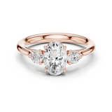 Gold Ring DDLR-727, Rose Gold