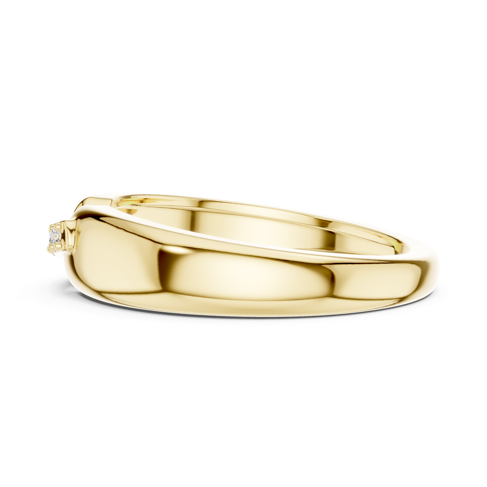 Gold Ring SBMR(24), Yellow Gold, view 3