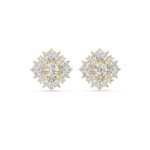 Gold Earrings AGDER-220, Yellow Gold