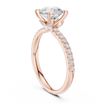 Gold Ring DDLR-1016, Rose Gold
