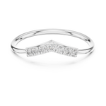 Gold Ring HLR-199, White Gold