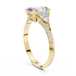 Gold Ring 00001L (46), Yellow Gold, view 1