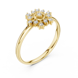 Gold Ring 1 (409), Yellow Gold, view 2