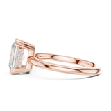 Gold Ring DDLR-930, Rose Gold, view 3
