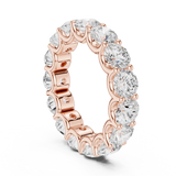 Gold Ring DDLR-661, Rose Gold, view 1