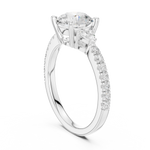 Gold Ring DDLR-897, White Gold, view 1