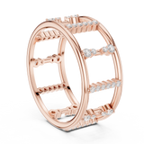 Gold Ring SBWR(48), Rose Gold