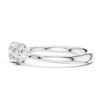 Gold Ring DDLR-667, White Gold, view 3