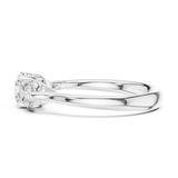 Gold Ring DDLR-667, White Gold, view 3