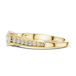 Gold Ring LR-0309, Yellow Gold, view 3
