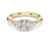Gold Ring DDLR-724, Yellow Gold, view 4