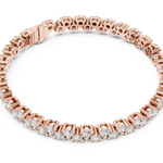 Gold Bracelet GLBR-0021, Rose Gold, view 2